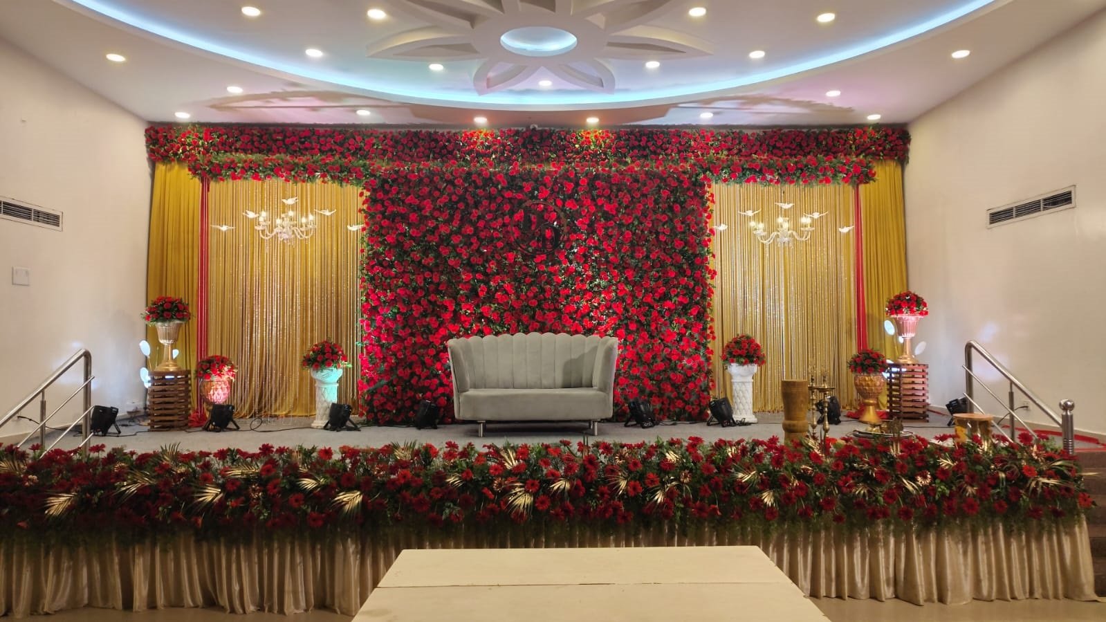 Grand feast at Surabhi Palace